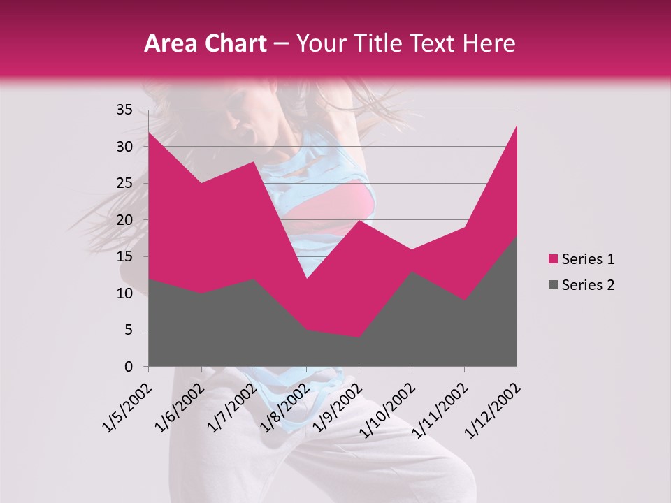 Moving Elegance Stretching PowerPoint Template