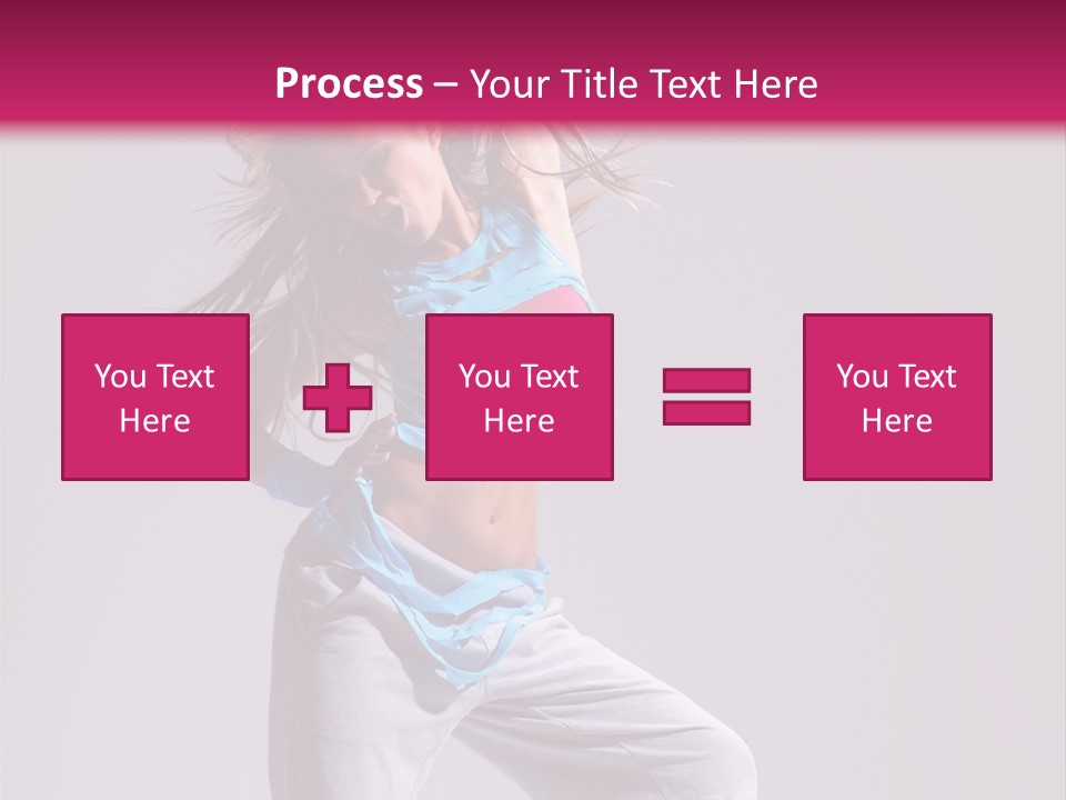 Moving Elegance Stretching PowerPoint Template