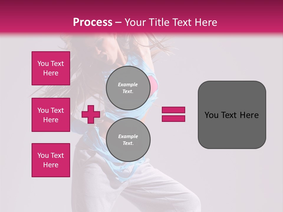 Moving Elegance Stretching PowerPoint Template