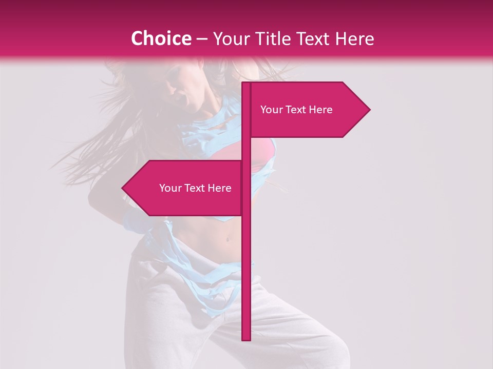 Moving Elegance Stretching PowerPoint Template