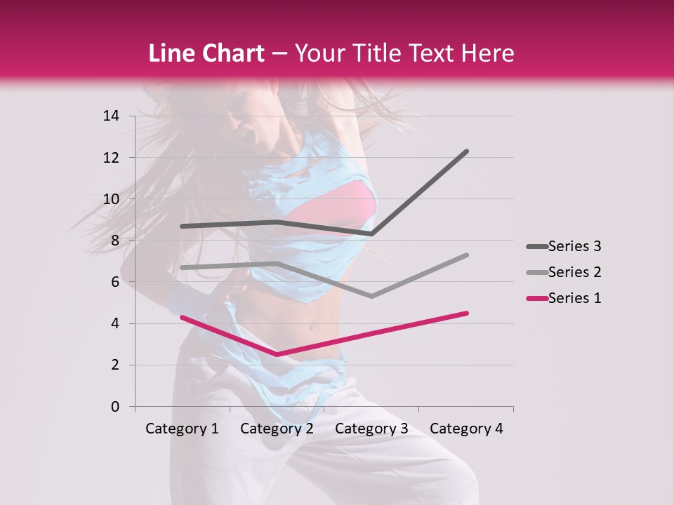 Moving Elegance Stretching PowerPoint Template