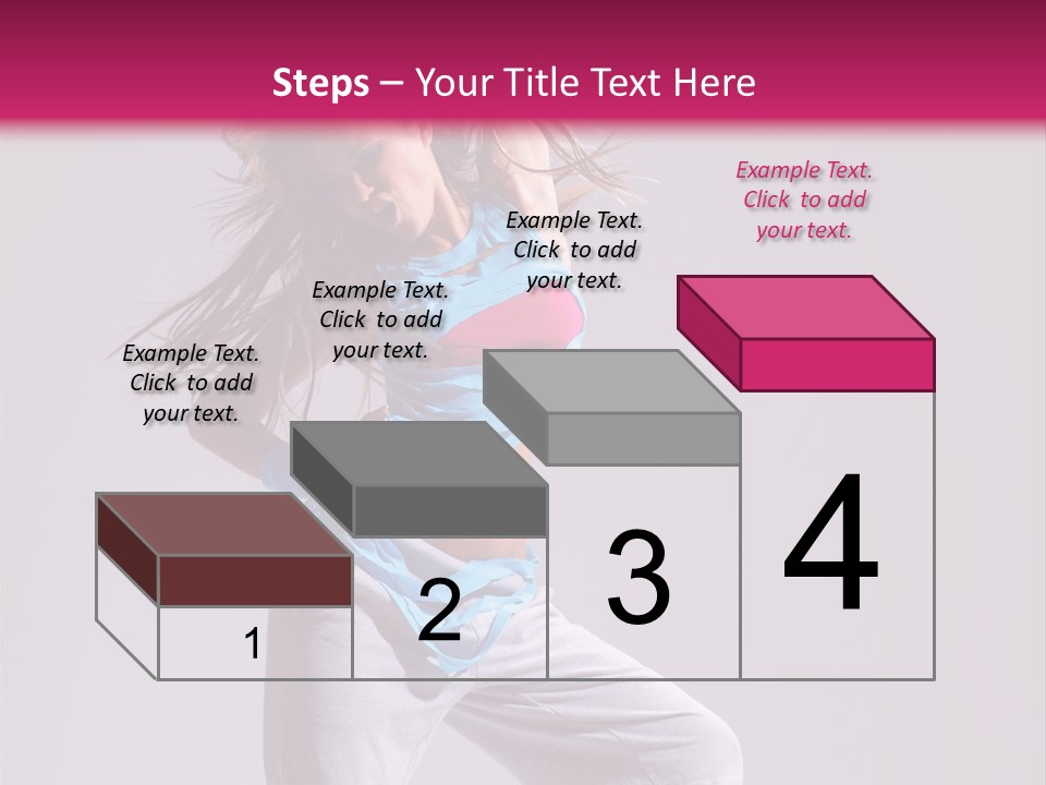 Moving Elegance Stretching PowerPoint Template