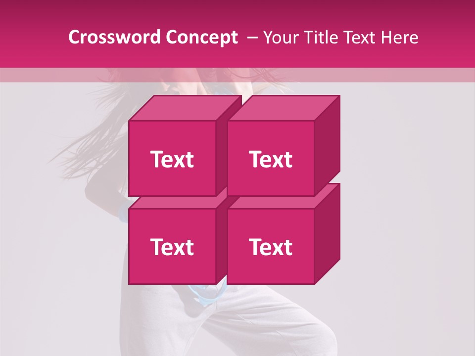 Human Y Sporty PowerPoint Template