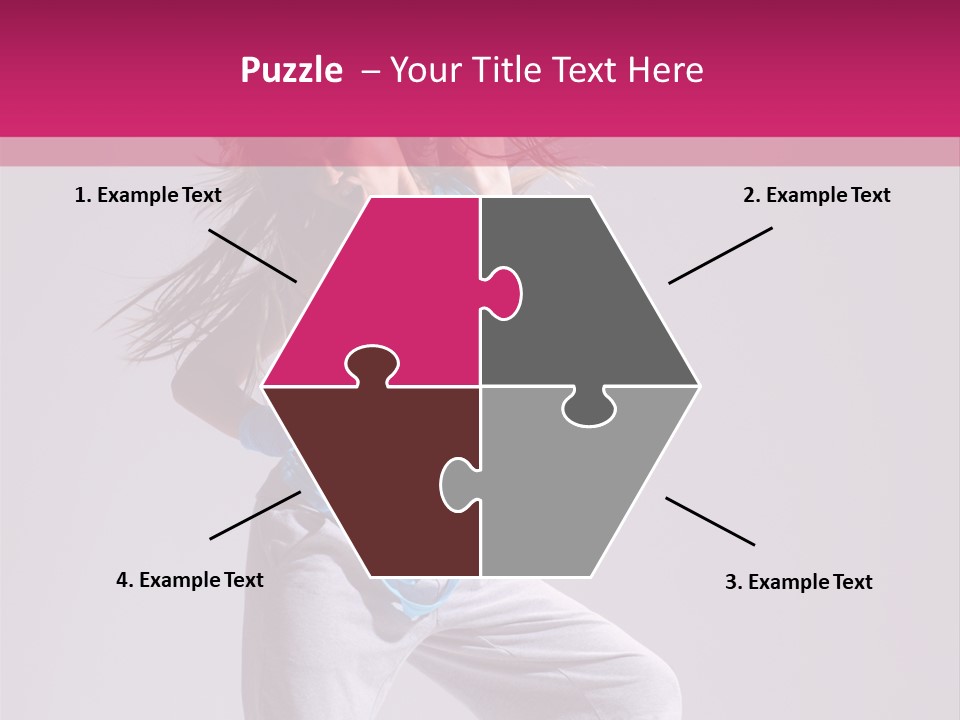 Human Y Sporty PowerPoint Template