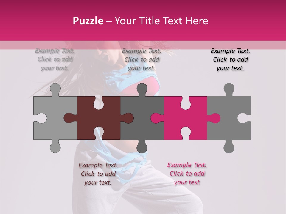 Human Y Sporty PowerPoint Template