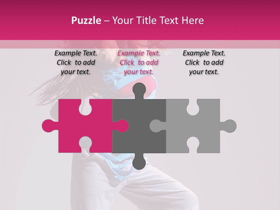 Human Y Sporty PowerPoint Template