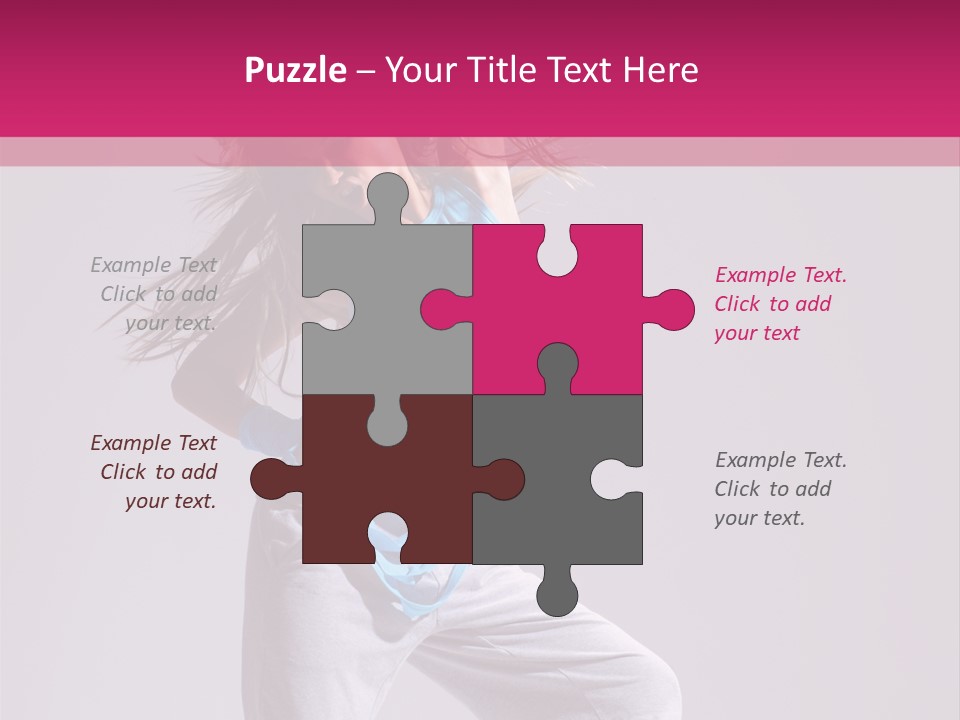 Human Y Sporty PowerPoint Template