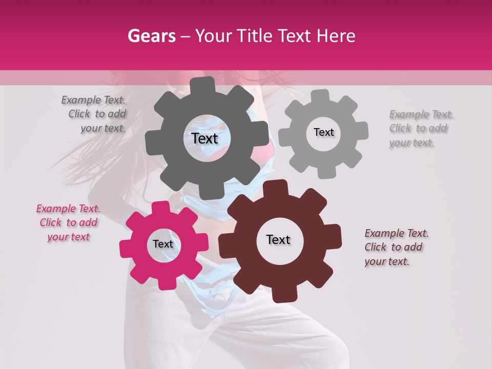 Human Y Sporty PowerPoint Template