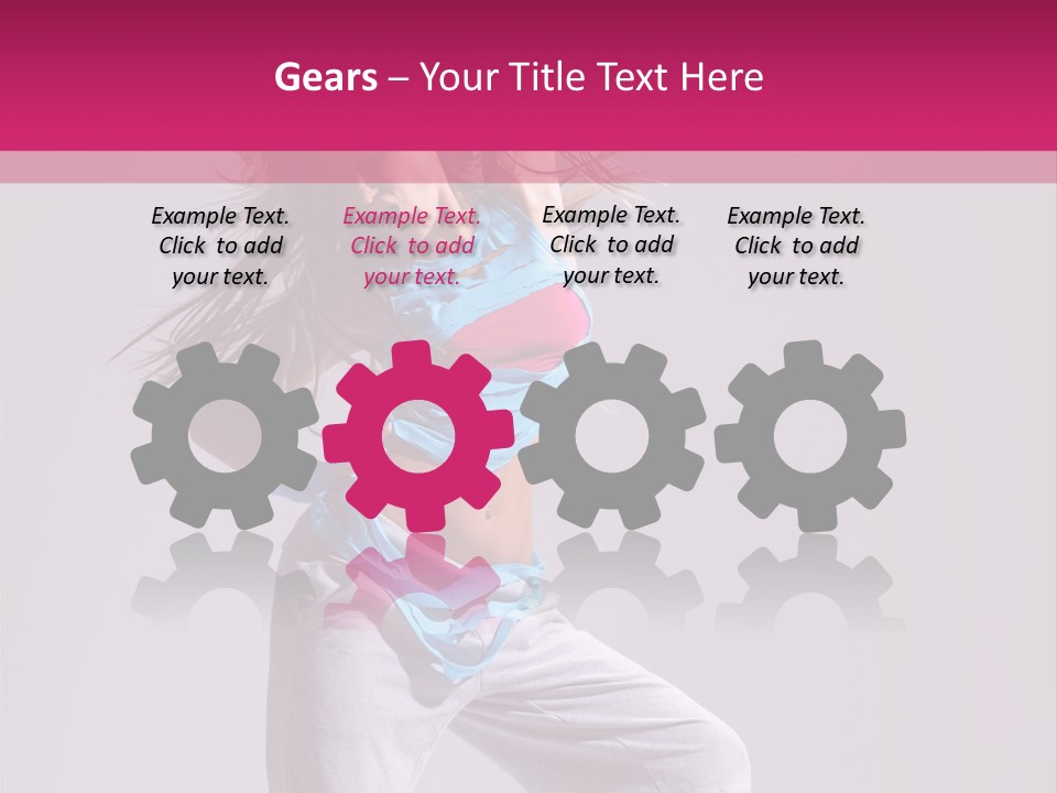 Human Y Sporty PowerPoint Template