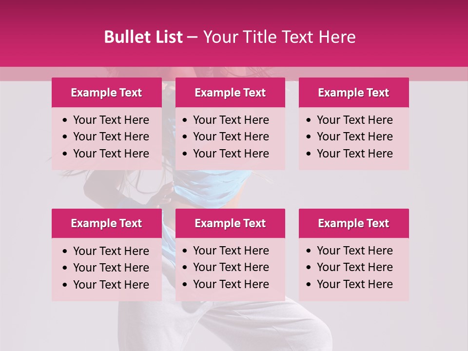 Human Y Sporty PowerPoint Template