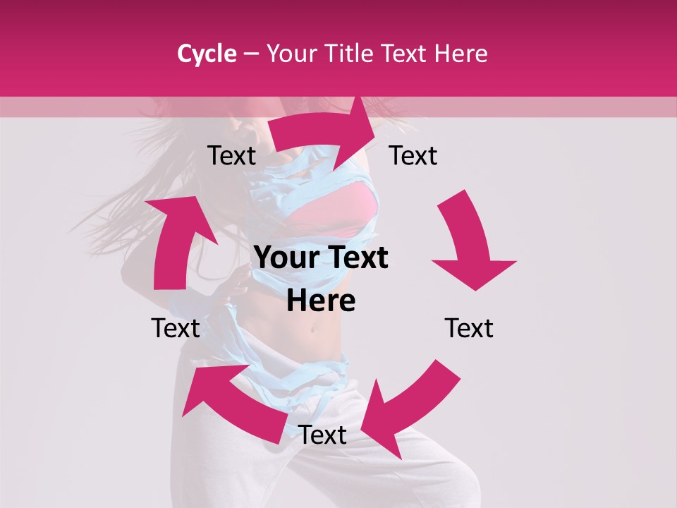 Human Y Sporty PowerPoint Template