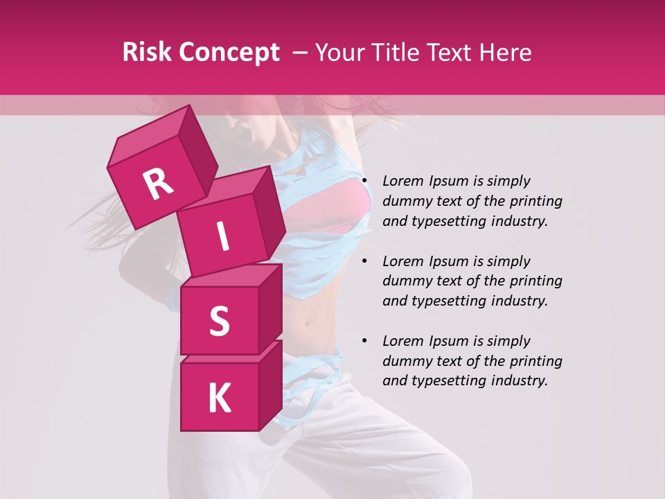 Human Y Sporty PowerPoint Template