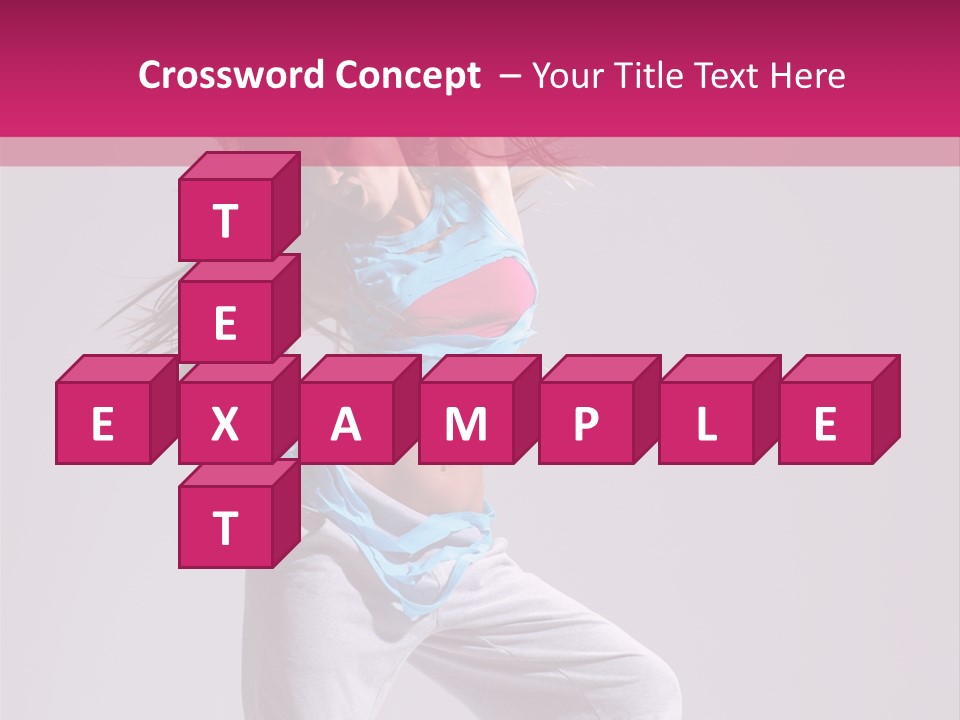 Human Y Sporty PowerPoint Template