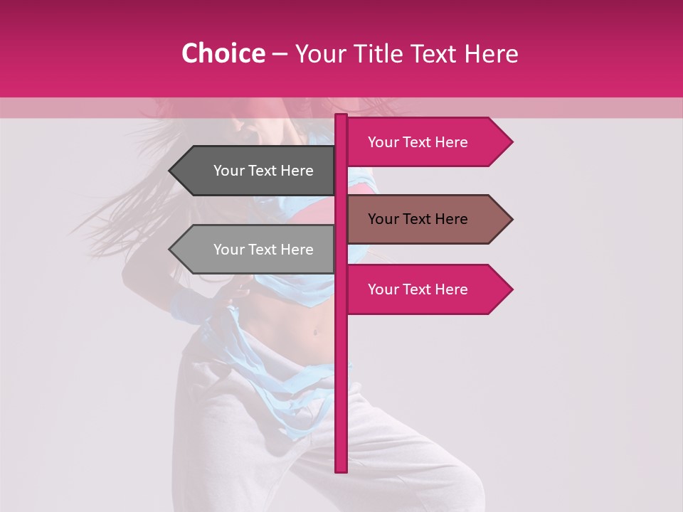 Human Y Sporty PowerPoint Template