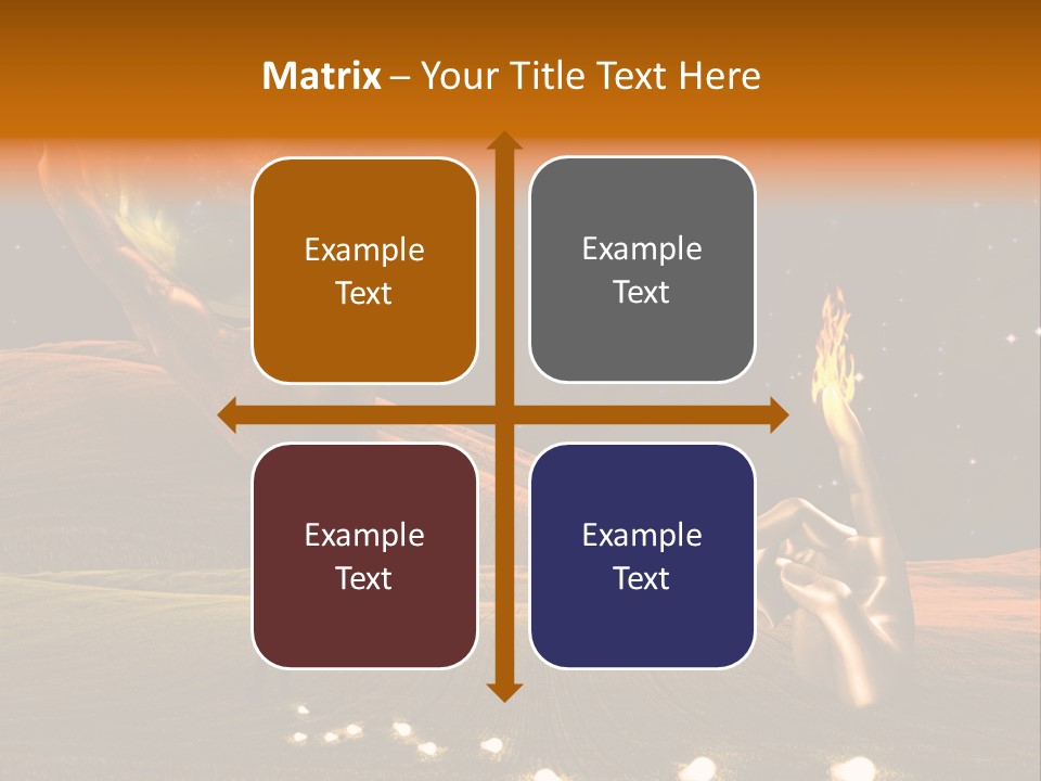 Cloudscape Dream Meadow PowerPoint Template