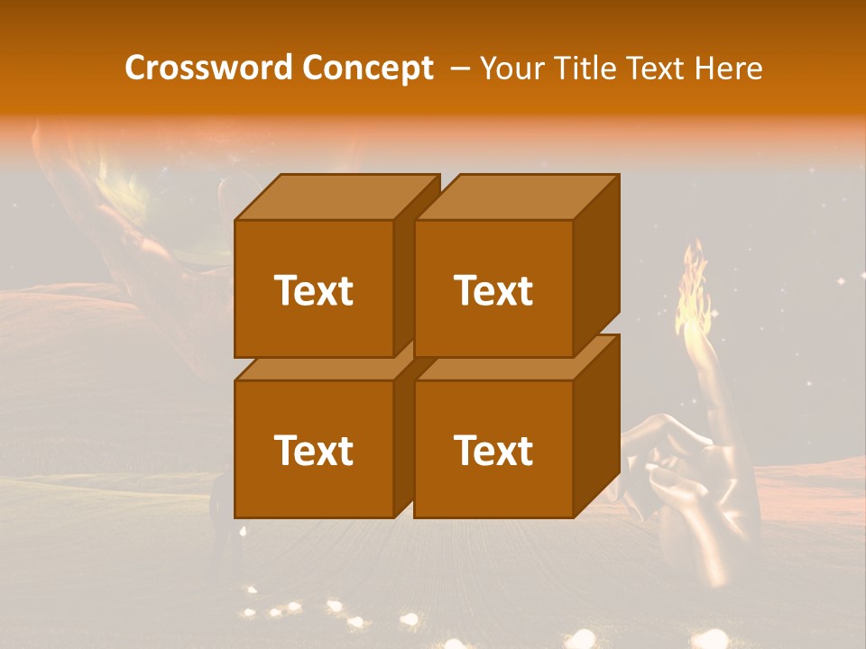 Cloudscape Dream Meadow PowerPoint Template