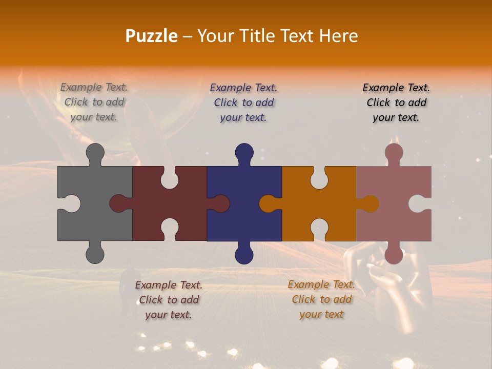 Cloudscape Dream Meadow PowerPoint Template