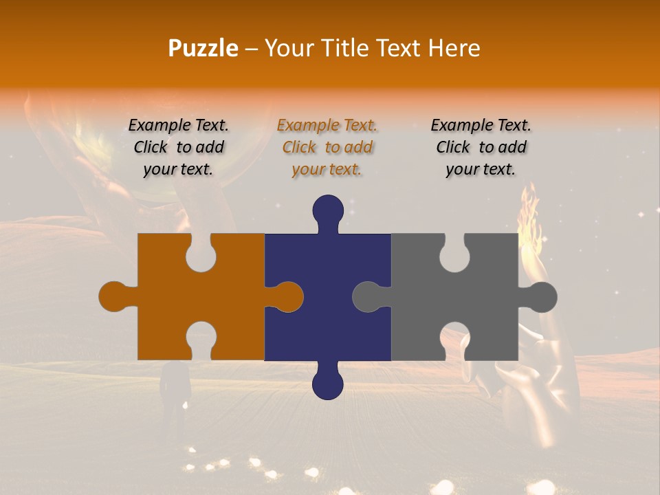 Cloudscape Dream Meadow PowerPoint Template