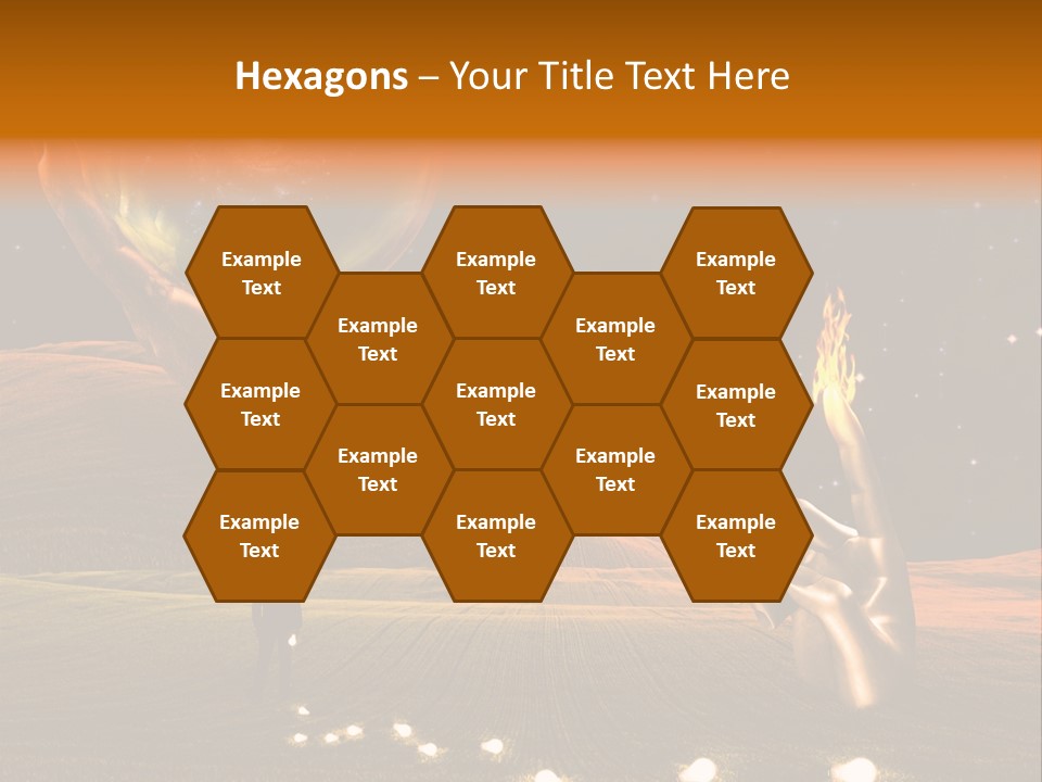 Cloudscape Dream Meadow PowerPoint Template