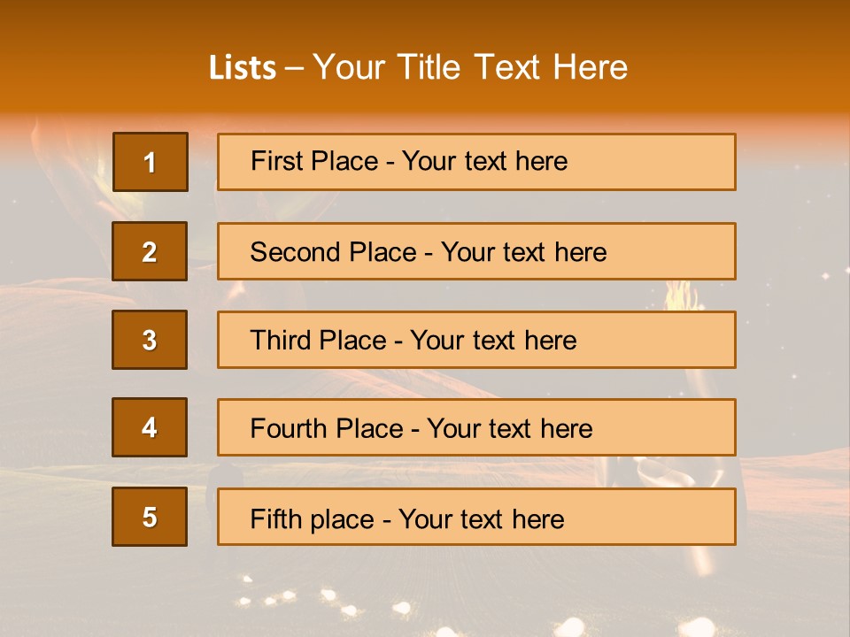 Cloudscape Dream Meadow PowerPoint Template
