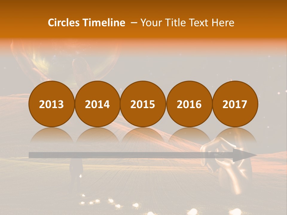 Cloudscape Dream Meadow PowerPoint Template