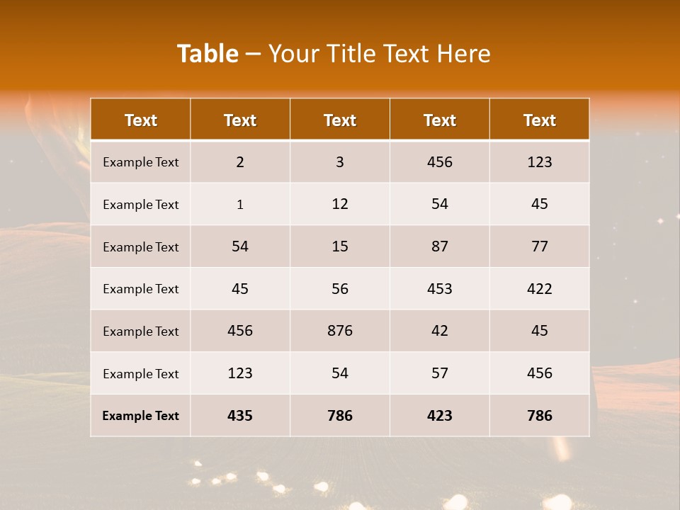 Cloudscape Dream Meadow PowerPoint Template