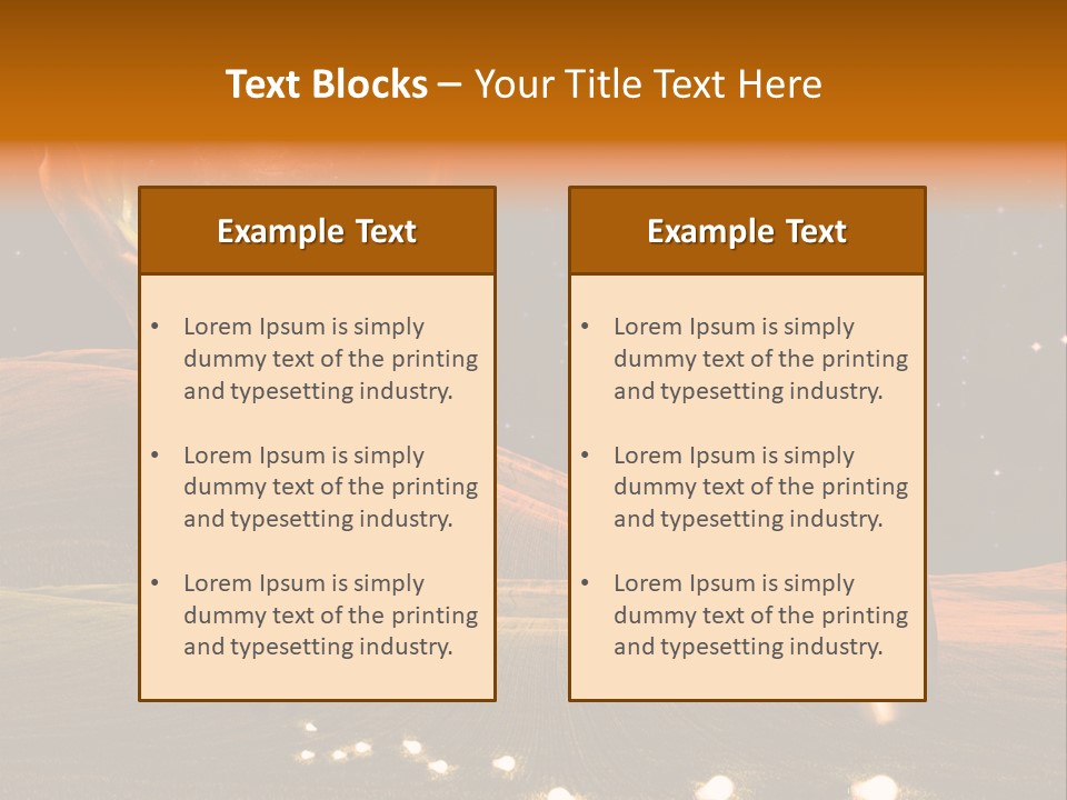 Cloudscape Dream Meadow PowerPoint Template
