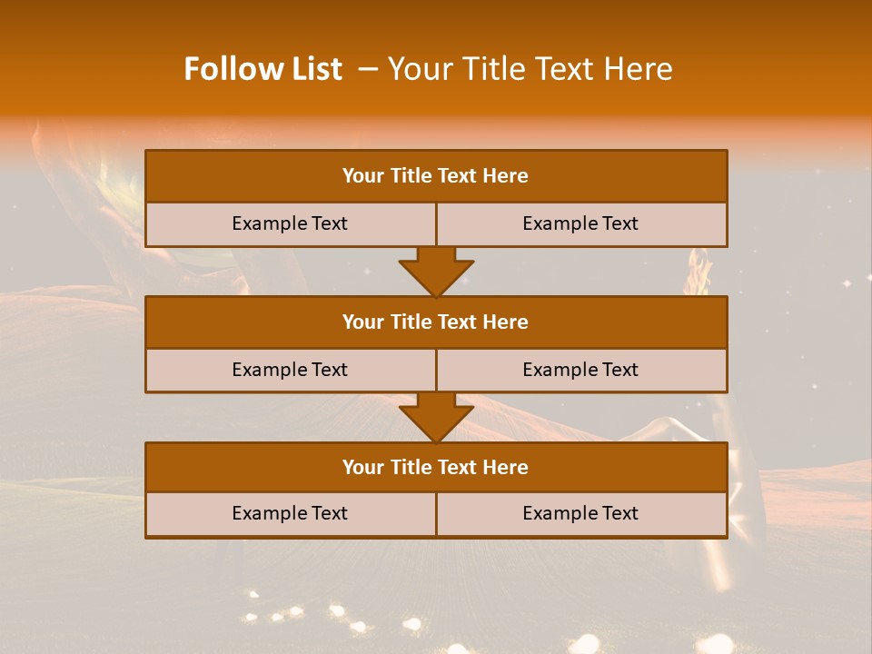 Cloudscape Dream Meadow PowerPoint Template
