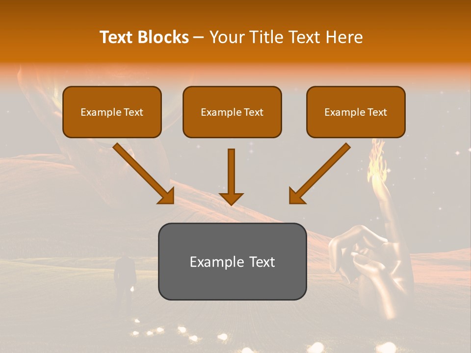 Cloudscape Dream Meadow PowerPoint Template