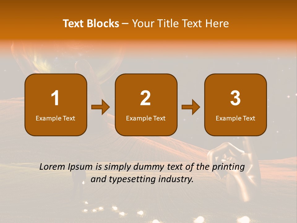 Cloudscape Dream Meadow PowerPoint Template
