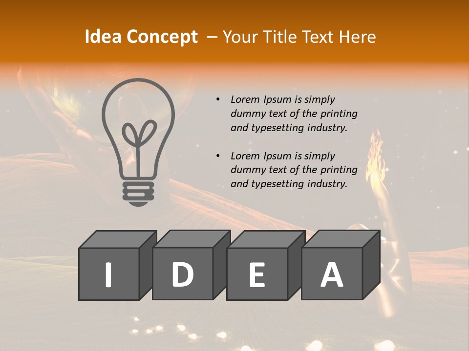 Cloudscape Dream Meadow PowerPoint Template