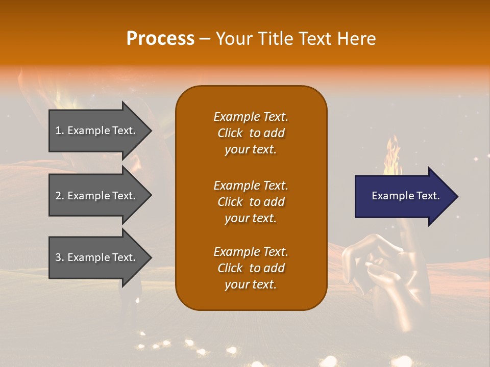 Cloudscape Dream Meadow PowerPoint Template