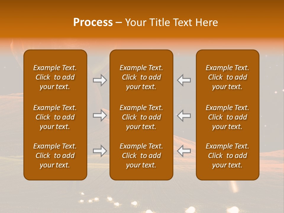 Cloudscape Dream Meadow PowerPoint Template