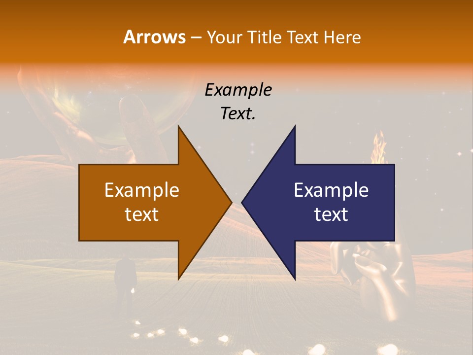 Cloudscape Dream Meadow PowerPoint Template