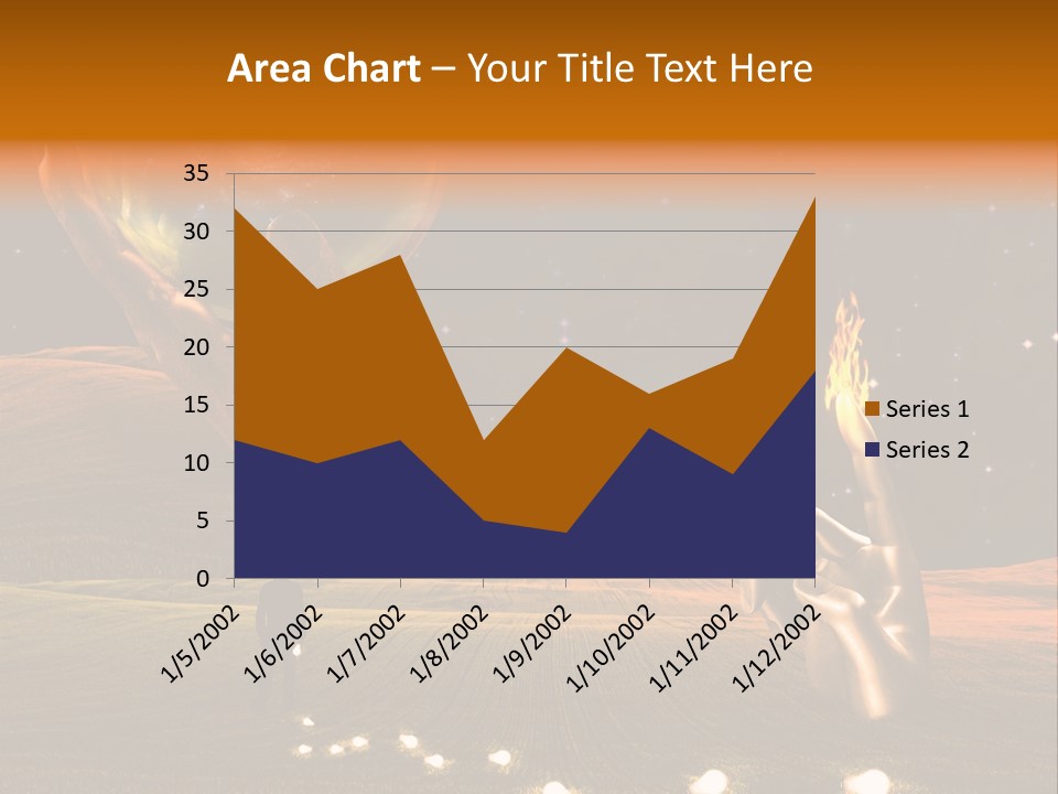 Cloudscape Dream Meadow PowerPoint Template