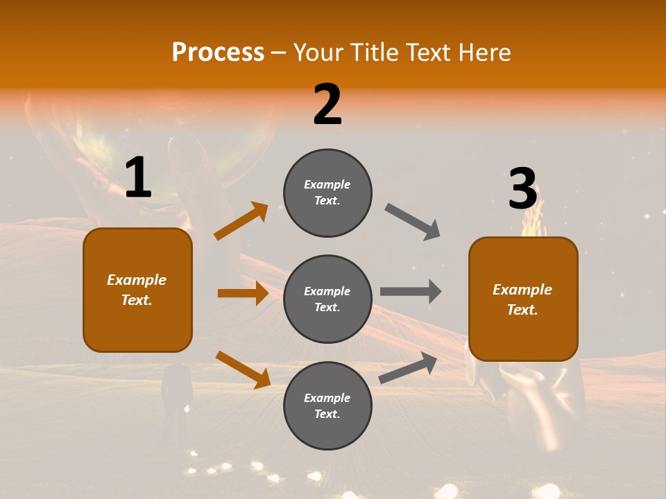 Cloudscape Dream Meadow PowerPoint Template