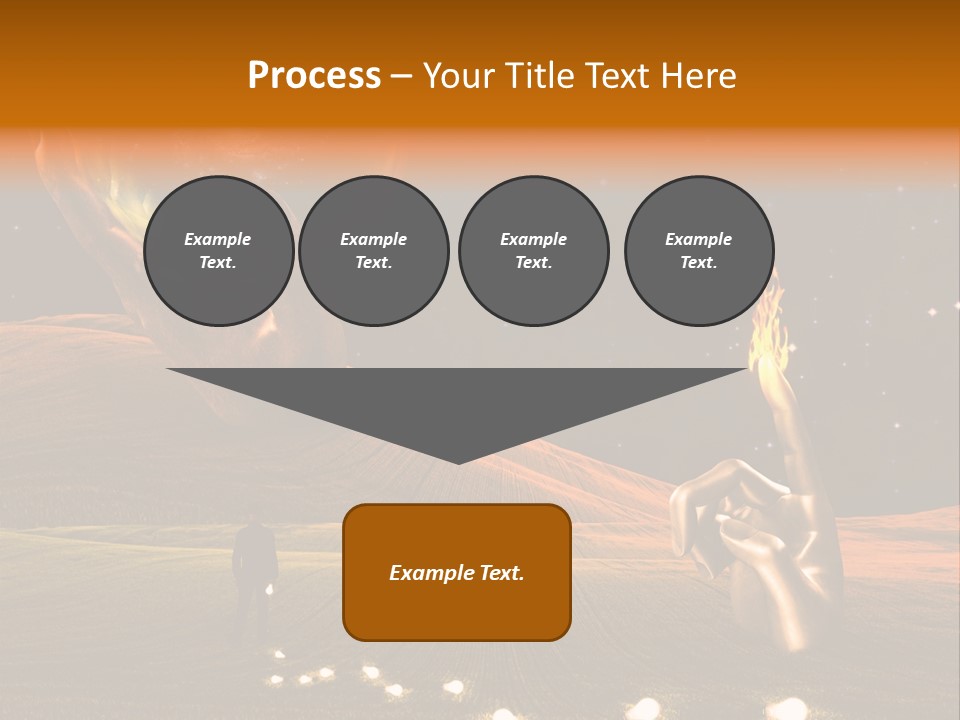 Cloudscape Dream Meadow PowerPoint Template