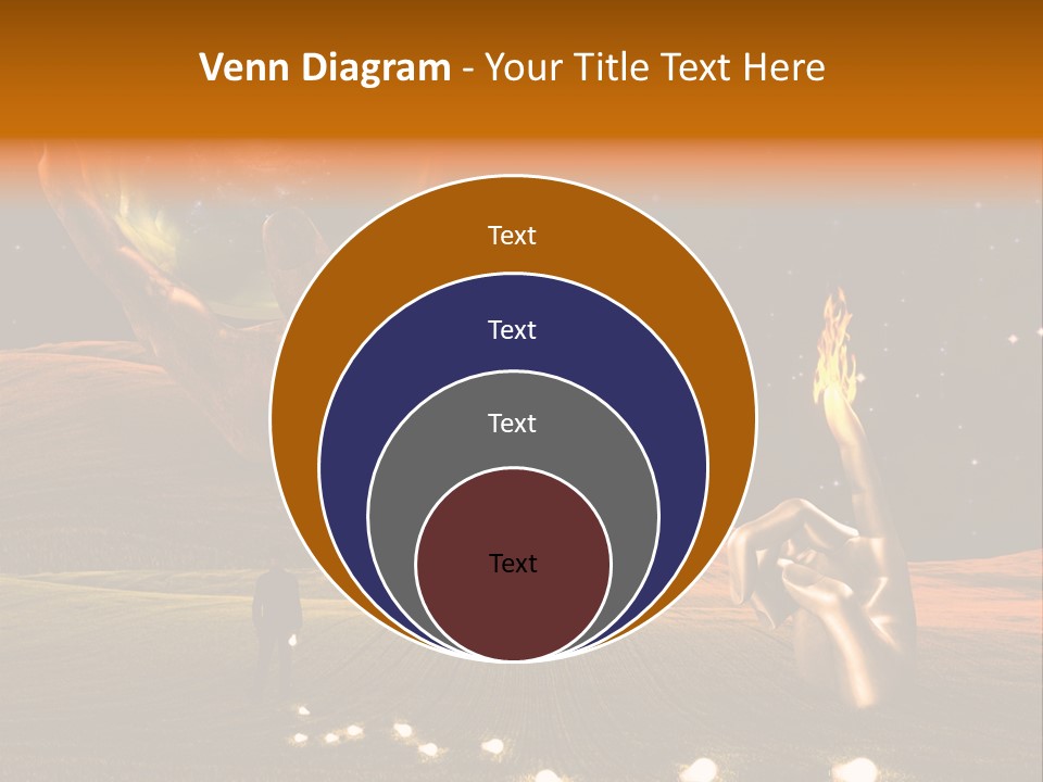 Cloudscape Dream Meadow PowerPoint Template
