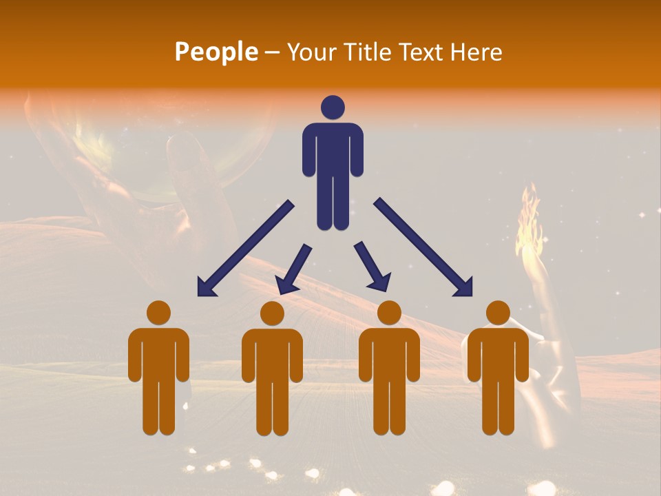 Cloudscape Dream Meadow PowerPoint Template