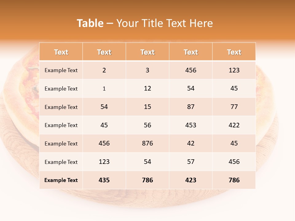 Shrimp Marine Snack PowerPoint Template