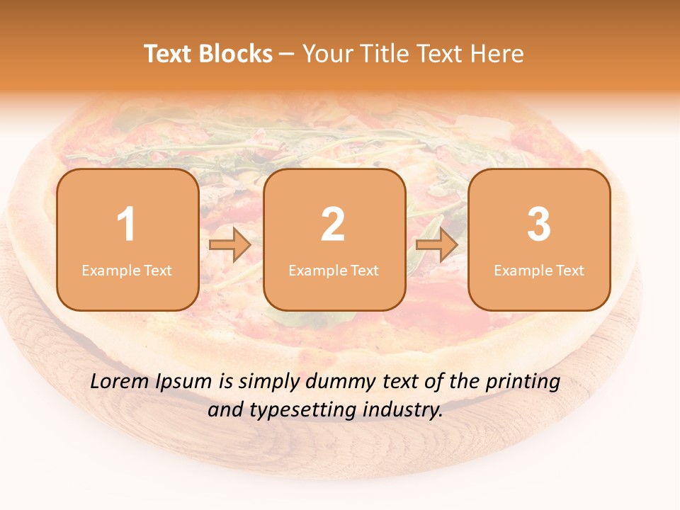 Shrimp Marine Snack PowerPoint Template