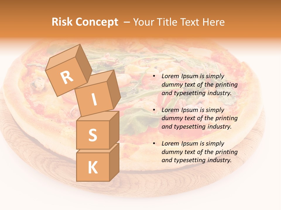 Shrimp Marine Snack PowerPoint Template