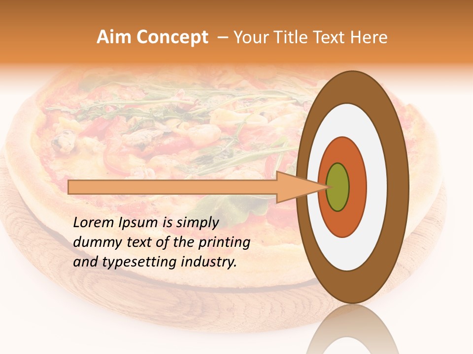 Shrimp Marine Snack PowerPoint Template