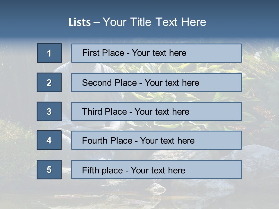 Nature Happy Park PowerPoint Template