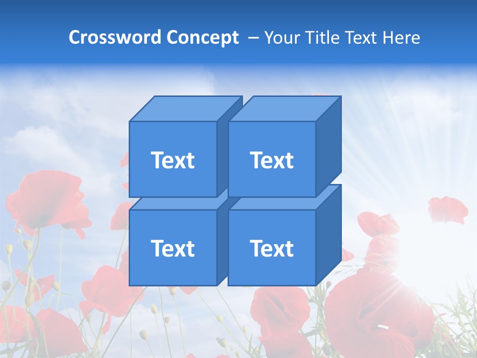 Colour Nature Red PowerPoint Template