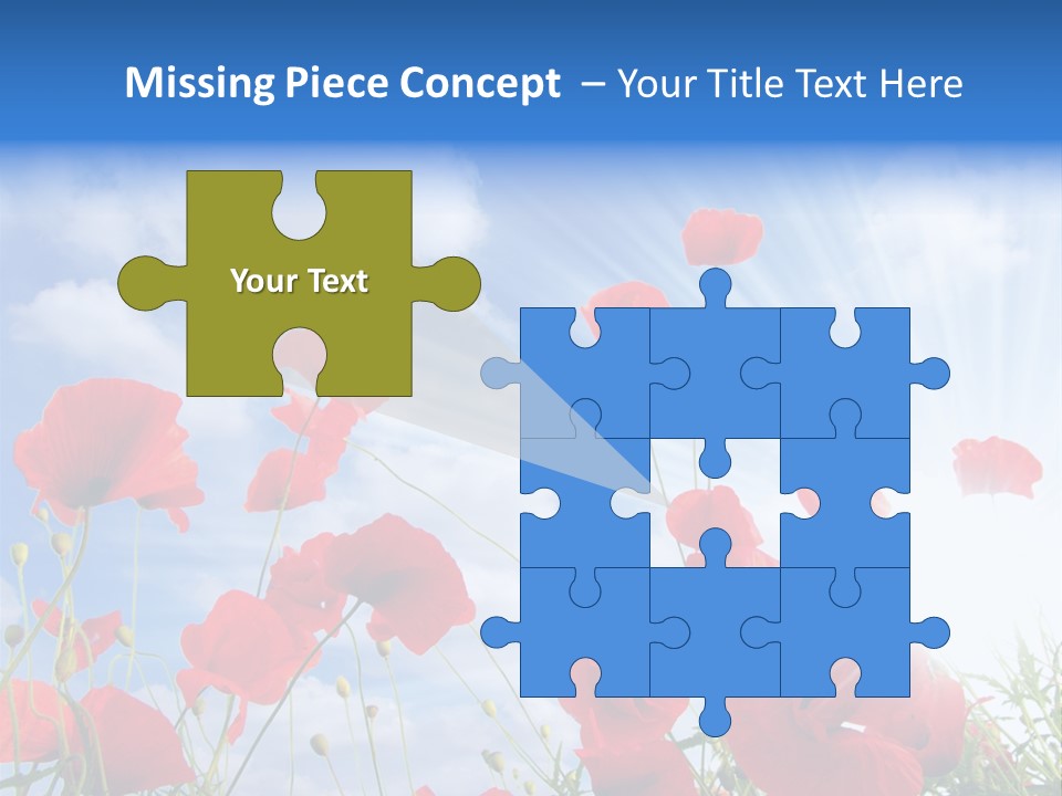 Colour Nature Red PowerPoint Template