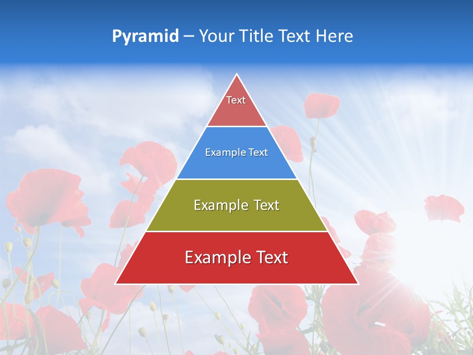 Colour Nature Red PowerPoint Template