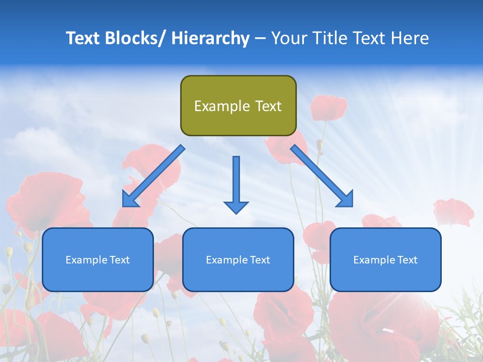 Colour Nature Red PowerPoint Template
