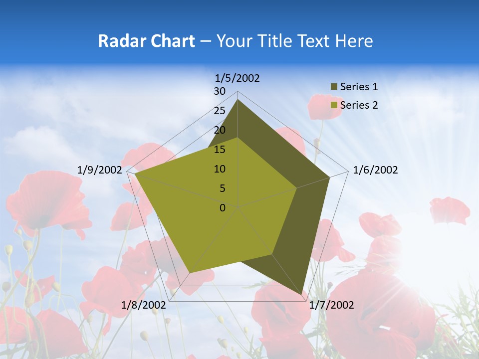 Colour Nature Red PowerPoint Template