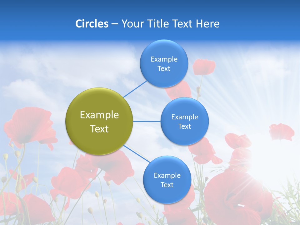 Colour Nature Red PowerPoint Template